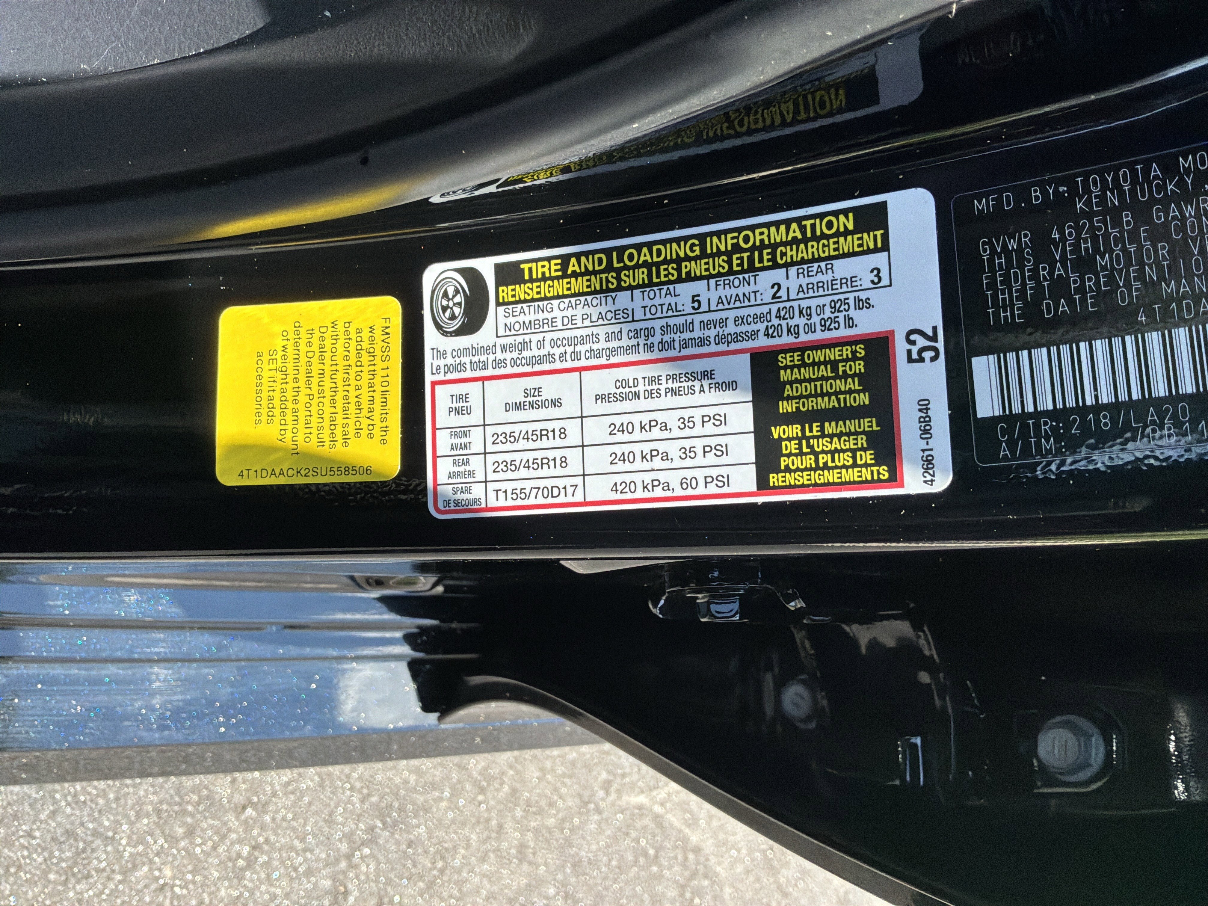 Used 2025 Toyota Camry XLE FWD image 34