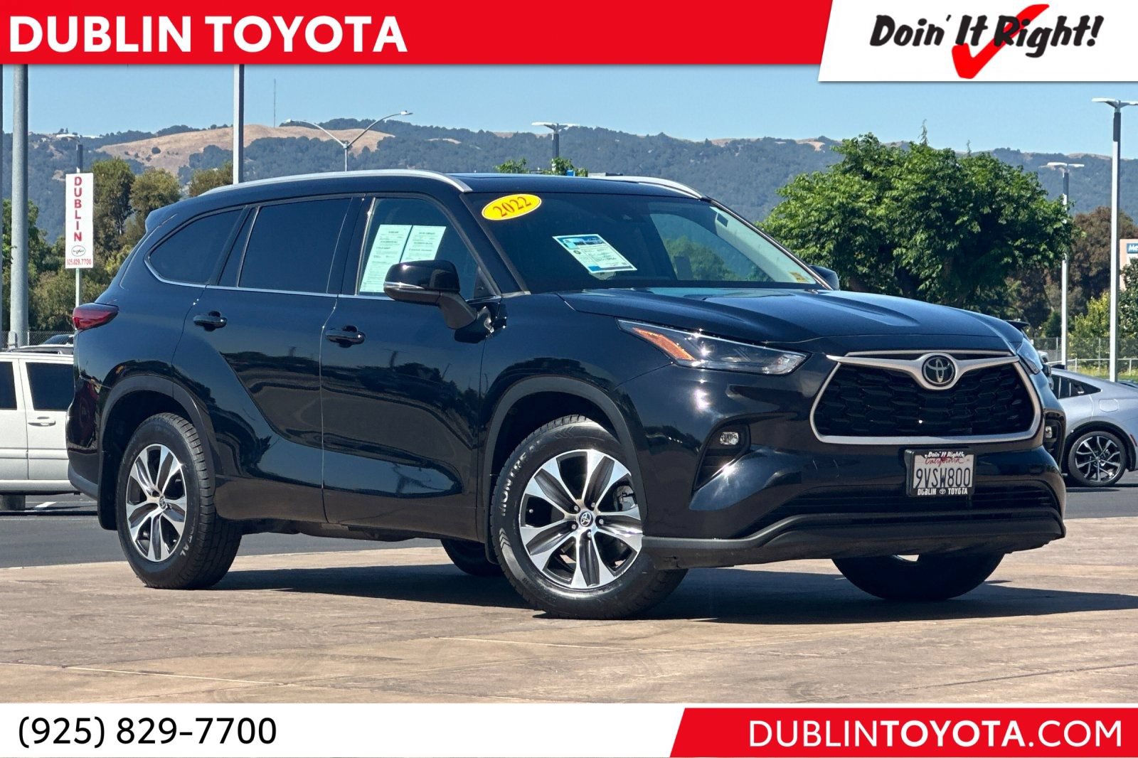 Used 2022 Toyota Highlander XLE AWD/4WD 360° Tour