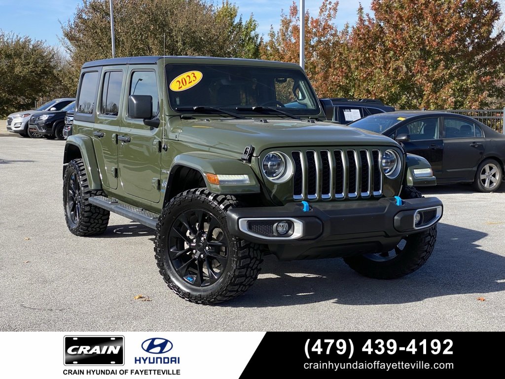 Used 2023 Jeep Wrangler Unlimited Sahara w/ Safety Group image 1
