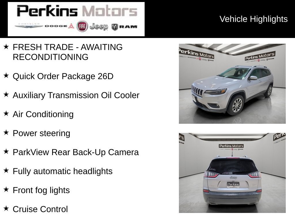 Used 2019 Jeep Cherokee Latitude Plus AWD/4WD image 34