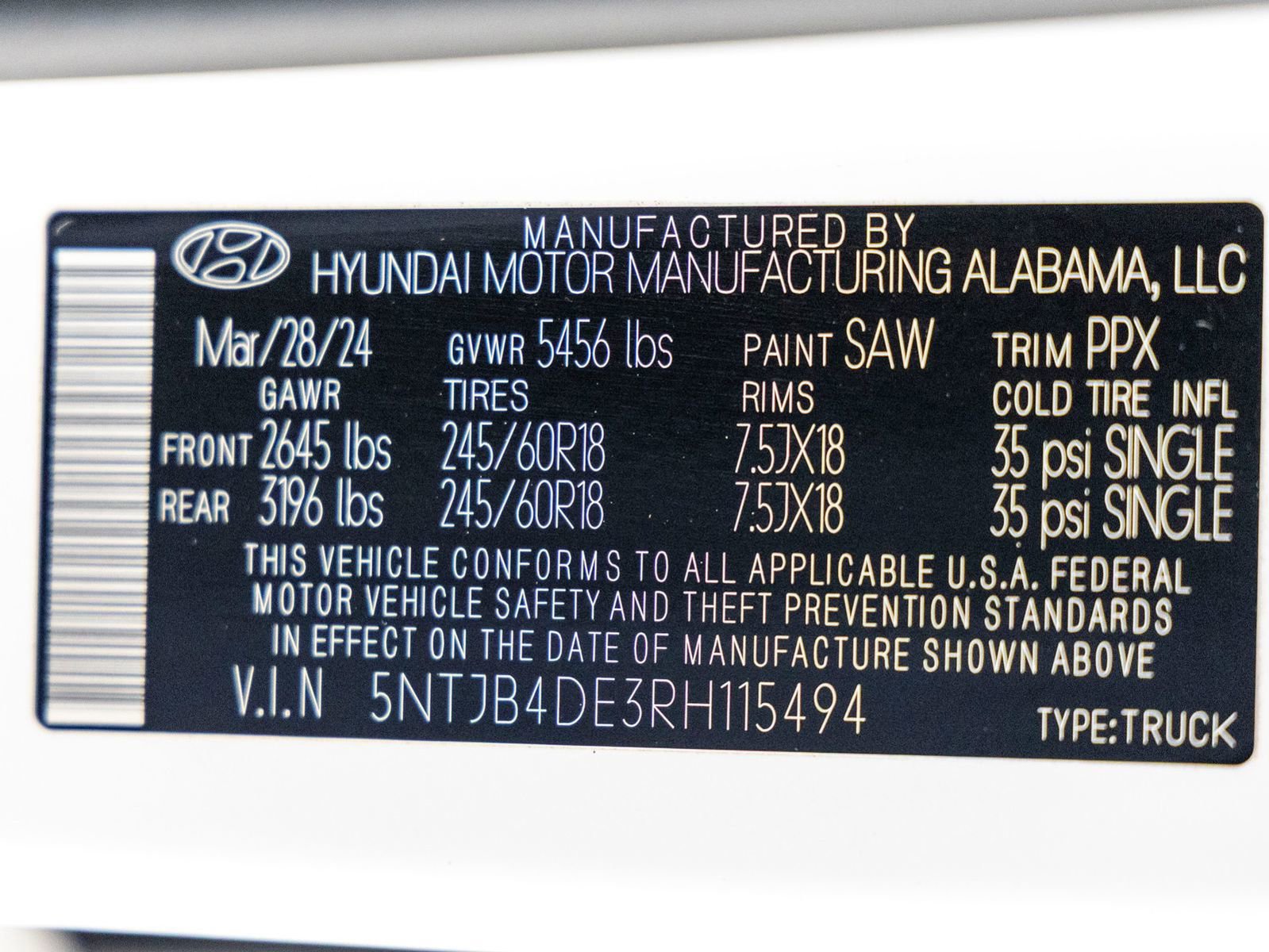 Used 2024 Hyundai Santa Cruz SEL image 33