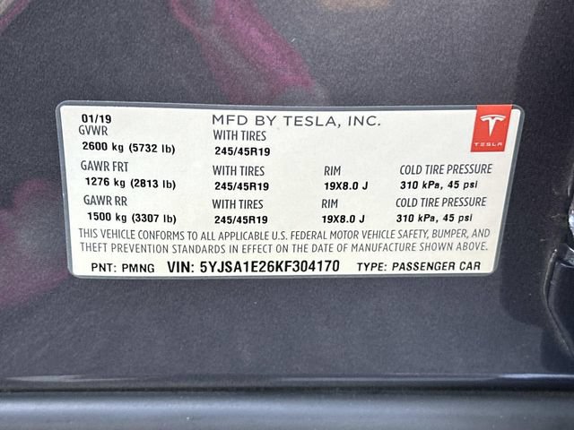 Used 2019 Tesla Model S Long Range AWD/4WD image 31