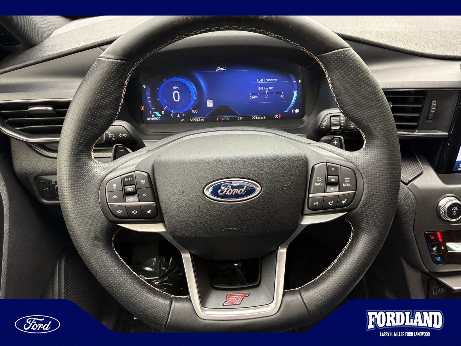 Used 2020 Ford Explorer ST w/ ST Street Pack AWD/4WD image 9