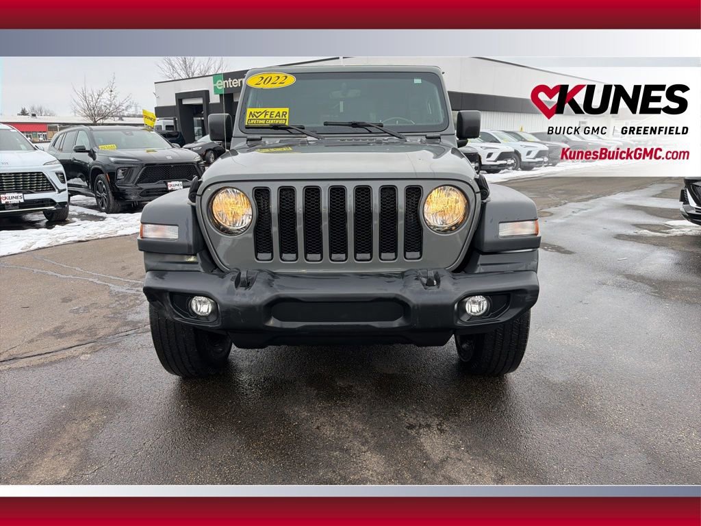 Used 2022 Jeep Wrangler Unlimited Sport AWD/4WD image 14