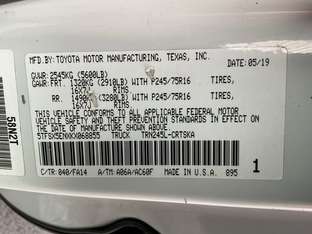 Used 2019 Toyota Tacoma SR image 37