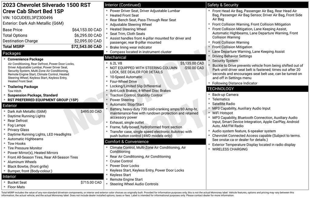 Used 2023 Chevrolet Silverado 1500 RST AWD/4WD image 13