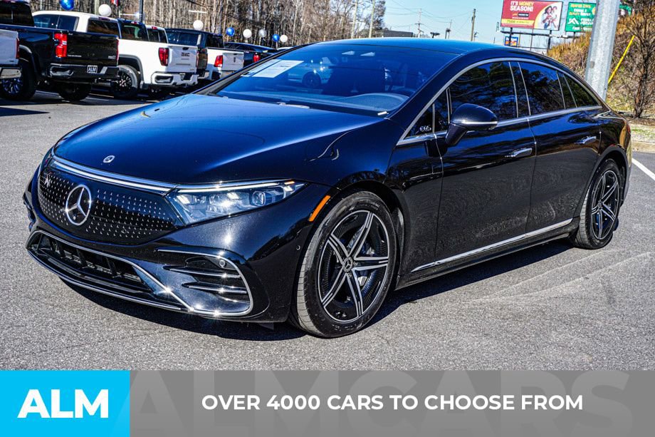 Used 2022 Mercedes-Benz EQS 580 4MATIC Sedan image 3