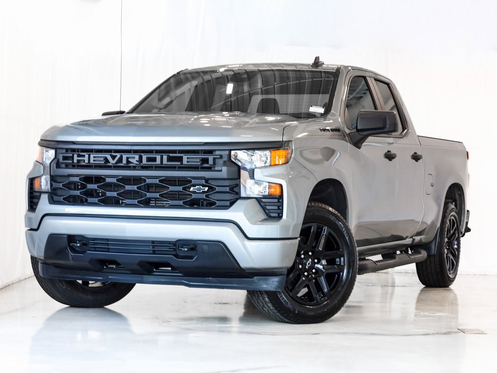 Used 2024 Chevrolet Silverado 1500 Custom w/ Turbomax Blackout Package image 3