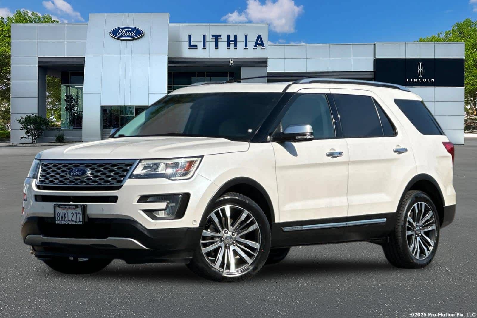 Certified 2017 Ford Explorer Platinum