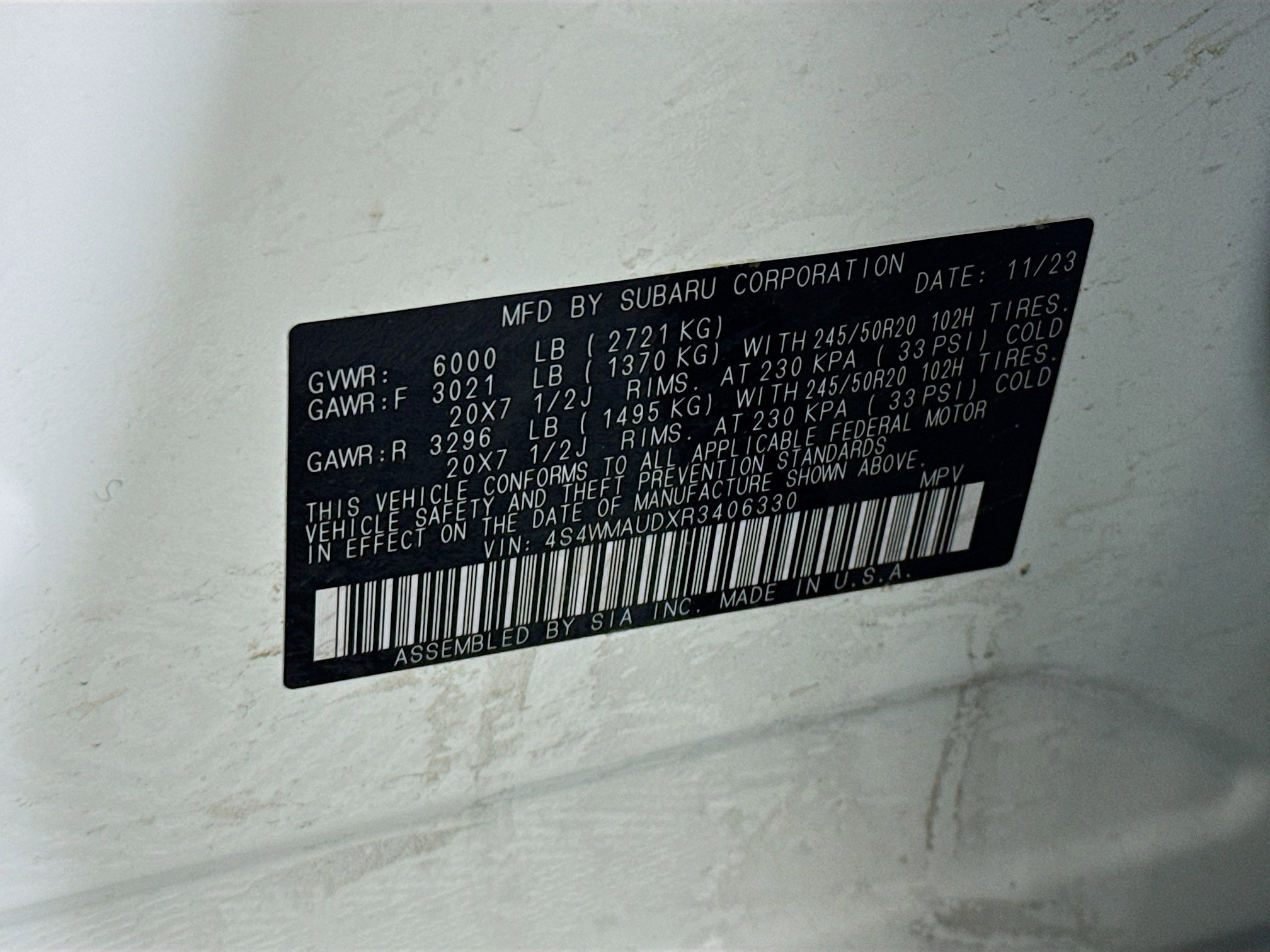 Used 2024 Subaru Ascent Limited w/ Technology Package AWD/4WD image 39