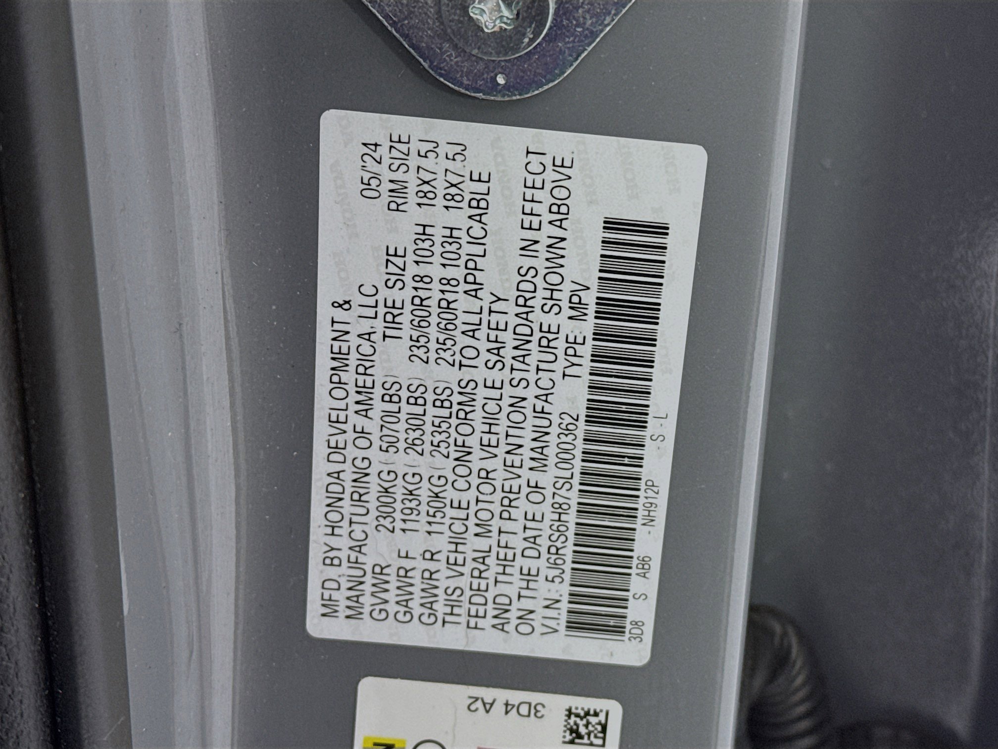 Certified 2025 Honda CR-V Sport-L image 32