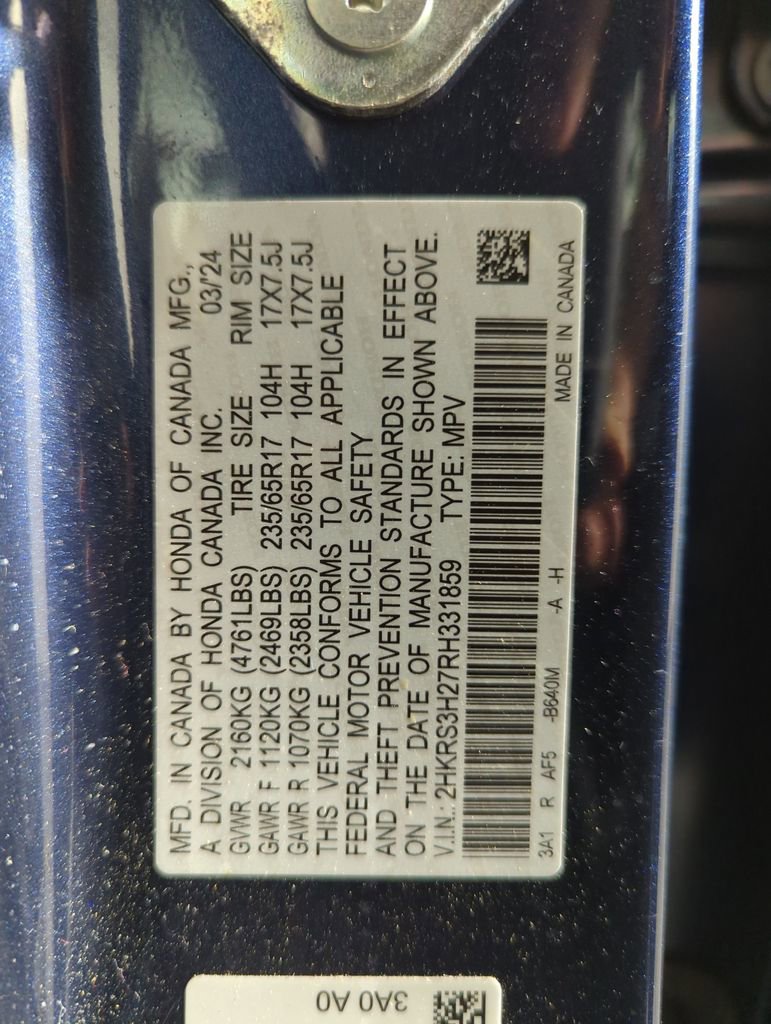 Certified 2024 Honda CR-V LX image 25