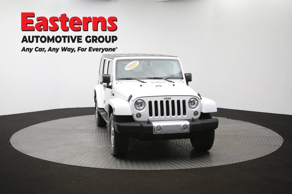 Used 2015 Jeep Wrangler Unlimited Sahara w/ Connectivity Group AWD/4WD image 52