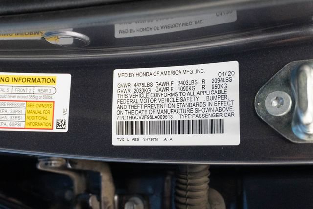Certified 2020 Honda Accord Touring image 33