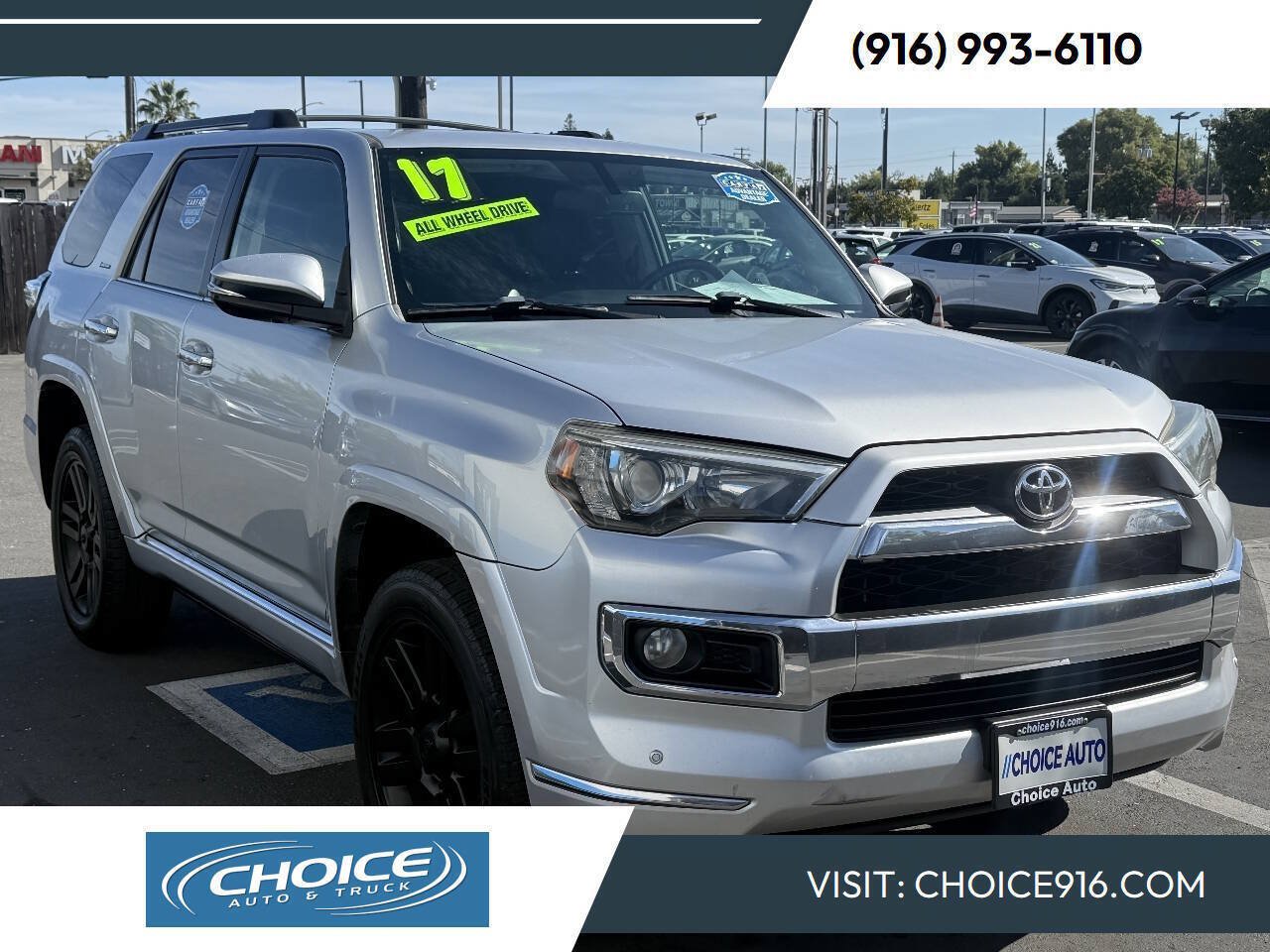 Used 2017 Toyota 4Runner Limited w/ Convenience Package AWD/4WD image 1
