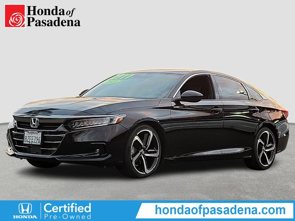 Certified 2021 Honda Accord Sport