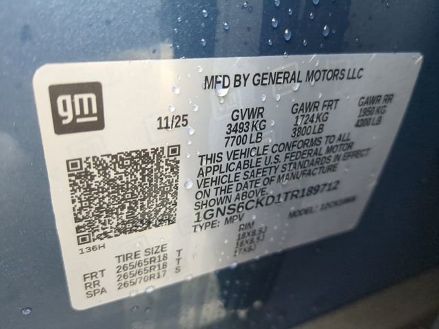 New 2026 Chevrolet Suburban LT w/ Comfort Package image 32