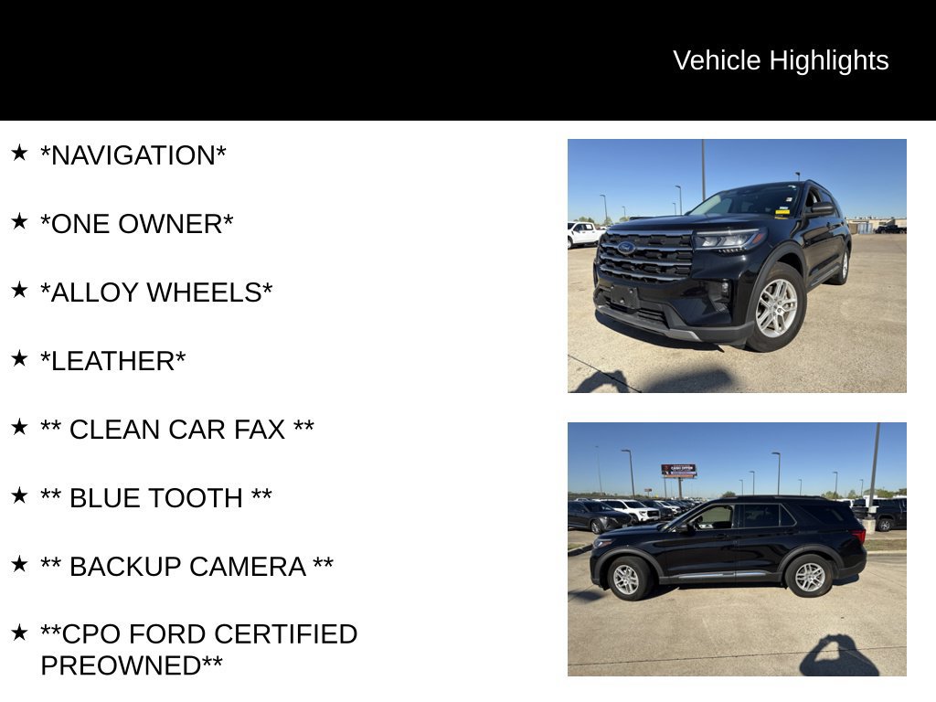 Used 2025 Ford Explorer Active w/ Active Comfort Package RWD image 4