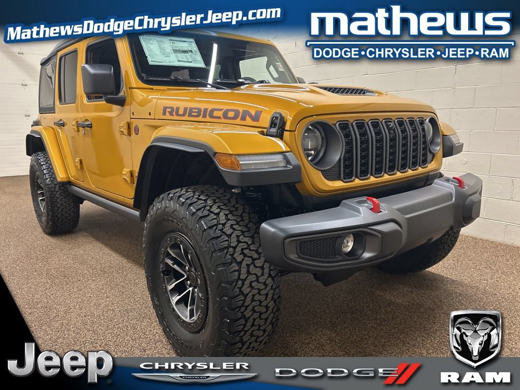 New 2026 Jeep Wrangler Unlimited Rubicon w/ Xtreme 35 Tire Package AWD/4WD image 1
