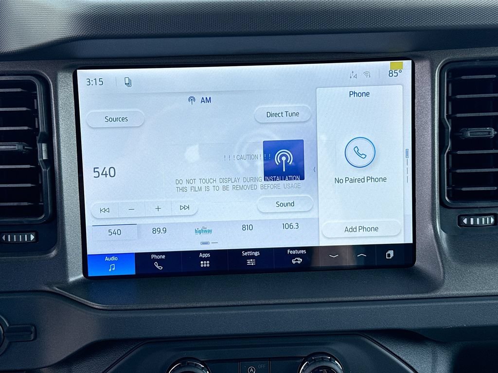 New 2026 Ford Bronco Big Bend AWD/4WD image 16
