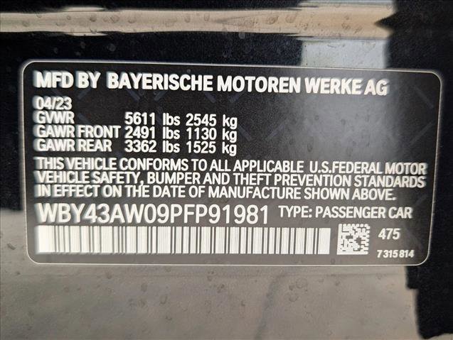 Used 2023 BMW i4 eDrive35 w/ Premium Package RWD image 26
