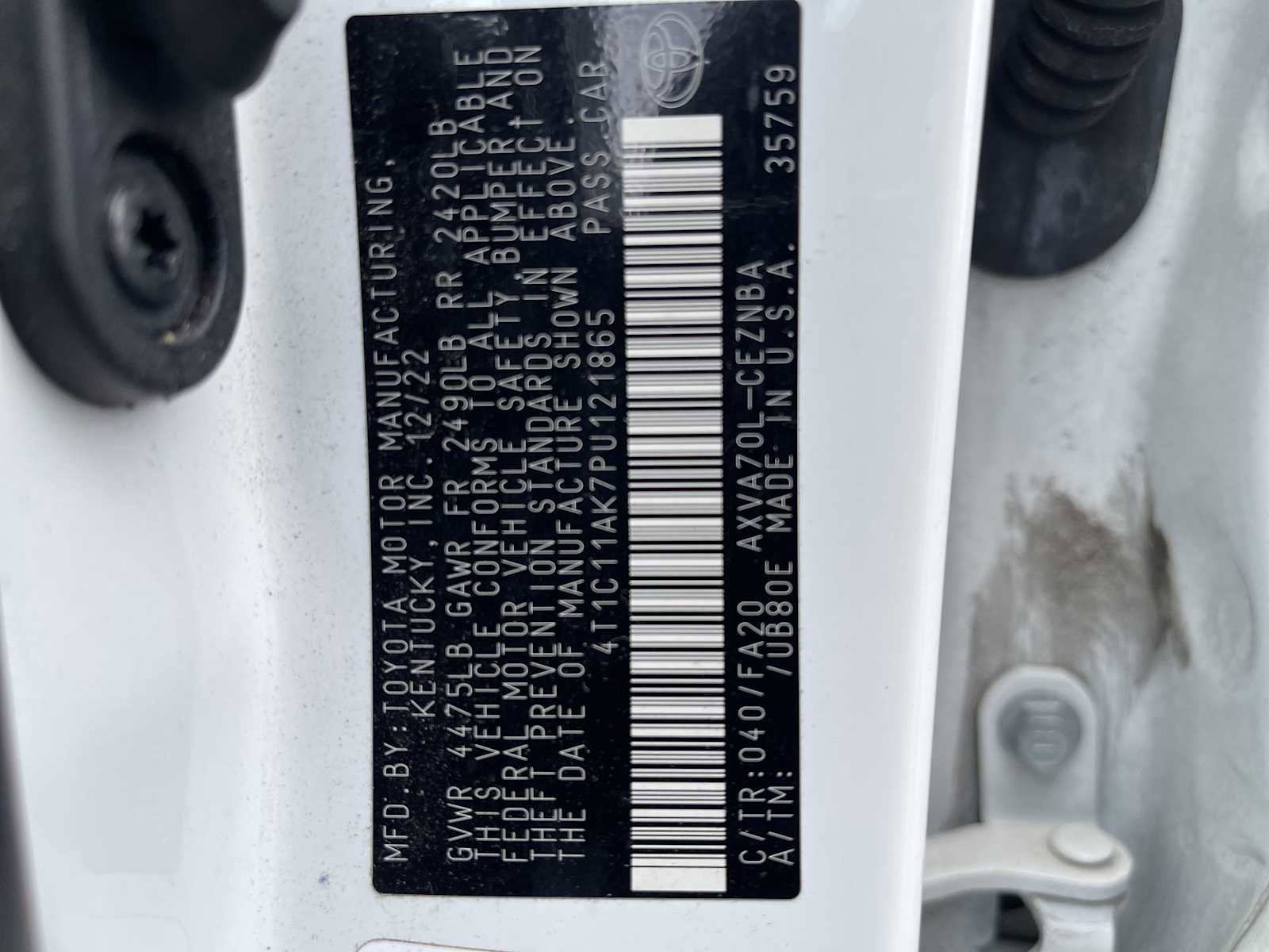 Used 2023 Toyota Camry LE image 27