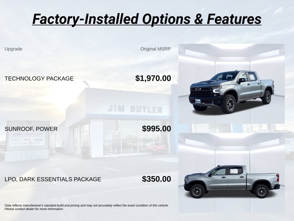 Used 2023 Chevrolet Silverado 1500 ZR2 w/ Technology Package AWD/4WD image 3