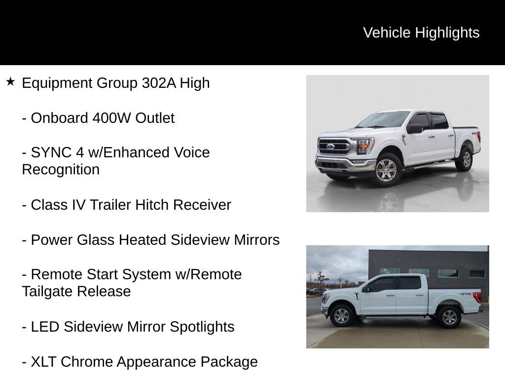 Used 2023 Ford F150 XLT w/ Equipment Group 302A High image 6
