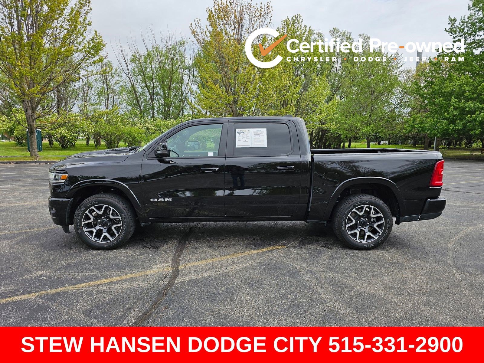 Used 2025 RAM 1500 Laramie w/ Sport Appearance Package AWD/4WD image 1