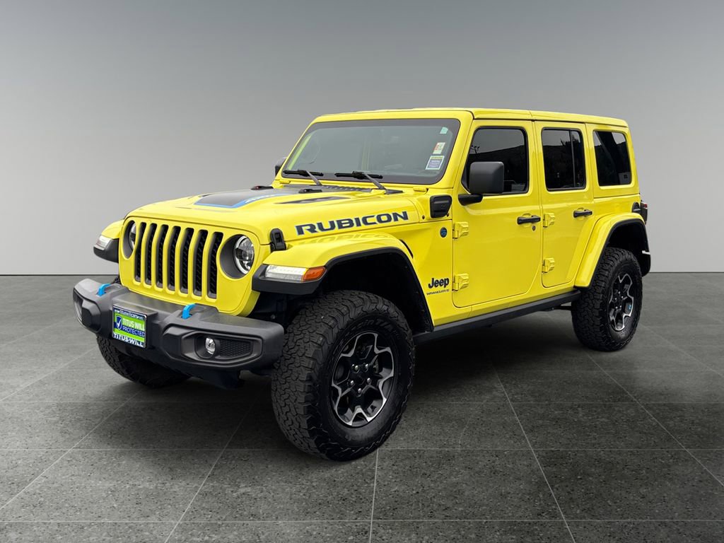 Used 2023 Jeep Wrangler Unlimited Rubicon 4xe w/ Cold Weather Group AWD/4WD image 4