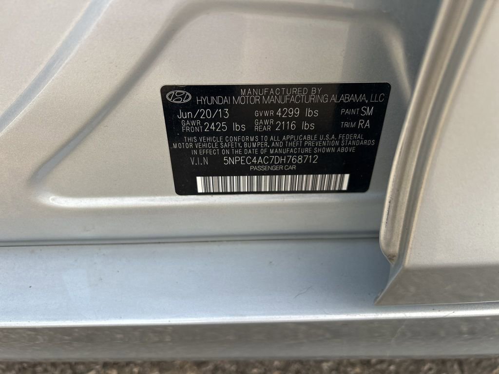 Used 2013 Hyundai Sonata SE w/ Navigation & Sunroof Pkg