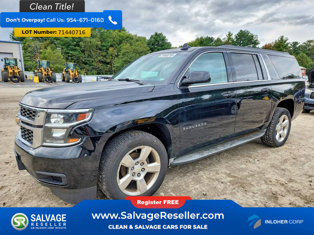 Used 2016 Chevrolet Suburban LT AWD/4WD image 1