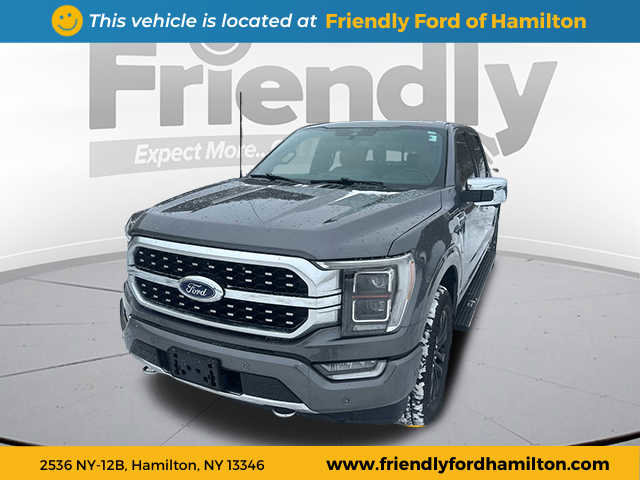 Used 2021 Ford F150 Platinum w/ Equipment Group 701A High image 2
