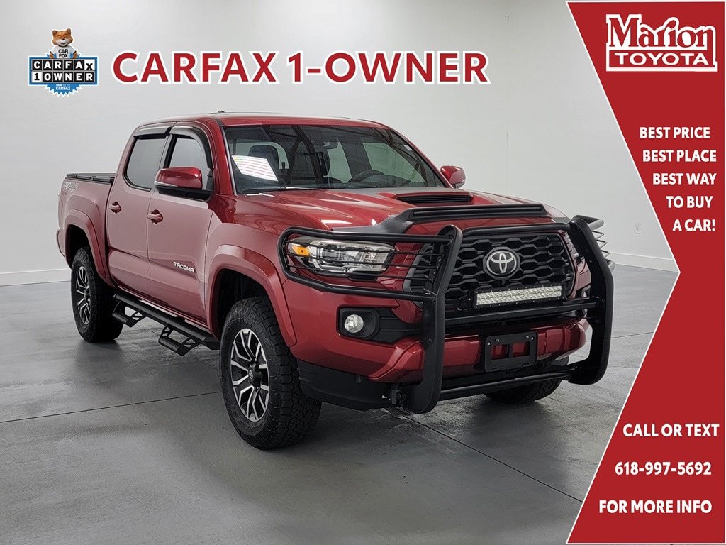 Used 2020 Toyota Tacoma TRD Sport w/ TRD Premium Sport Package AWD/4WD image 1