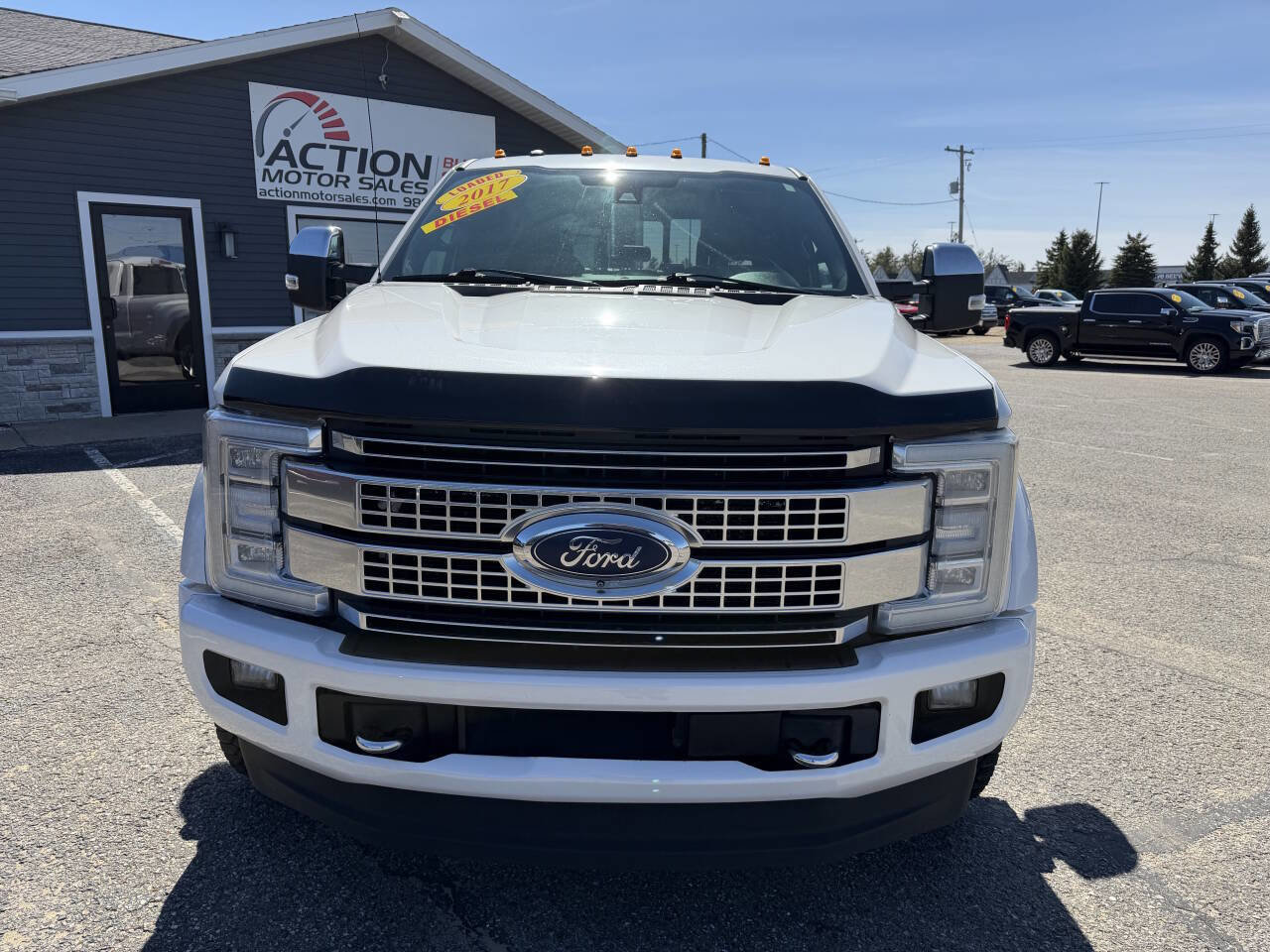 Used 2017 Ford F450 Platinum w/ Platinum Ultimate Package AWD/4WD image 8