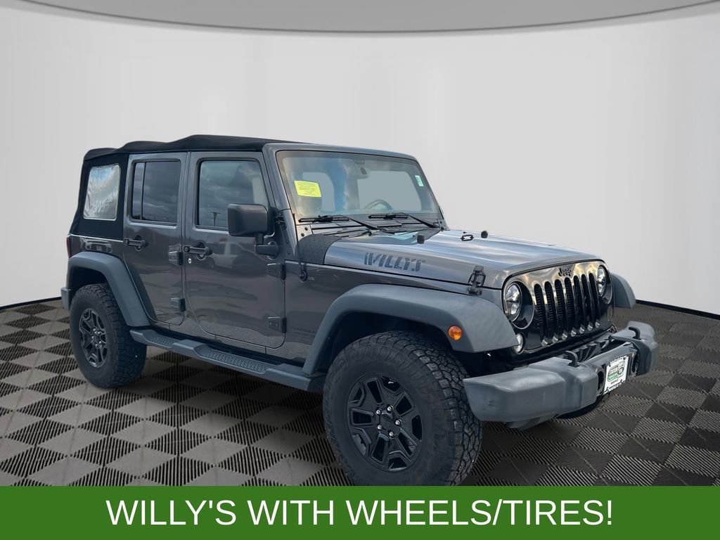Used 2016 Jeep Wrangler Unlimited Willys image 3