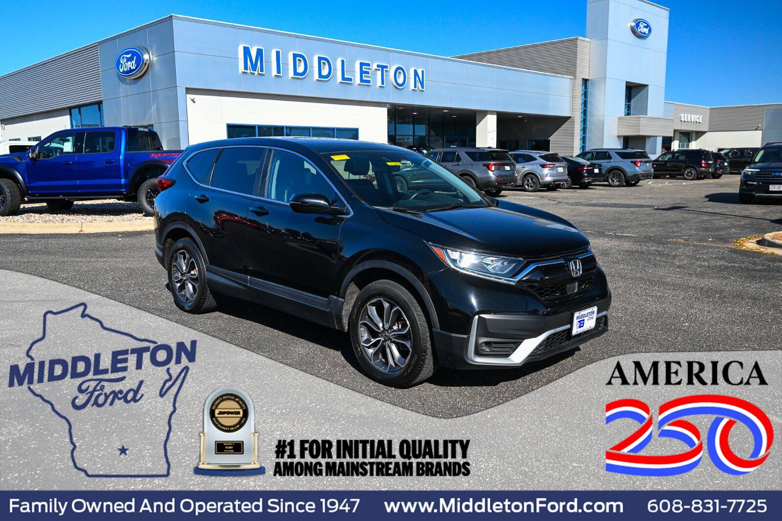 Used 2020 Honda CR-V EX-L image 1