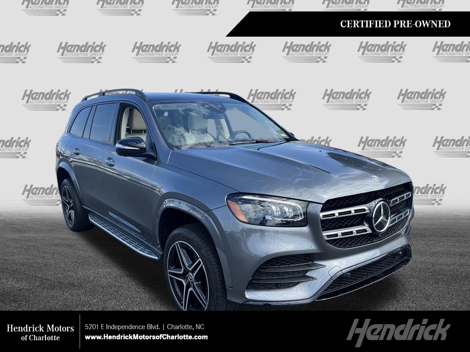 Certified 2023 Mercedes-Benz GLS 450 450 w/ AMG Line Exterior image 1
