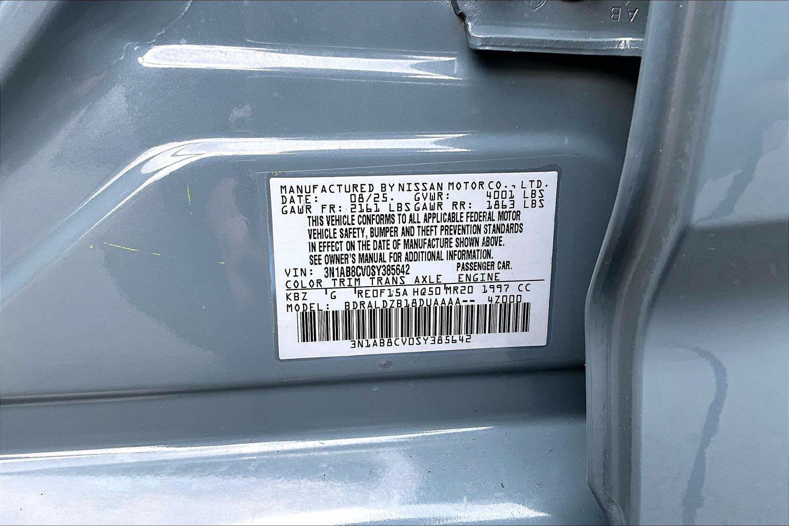 Used 2025 Nissan Sentra SV w/ All-Weather Package FWD image 19