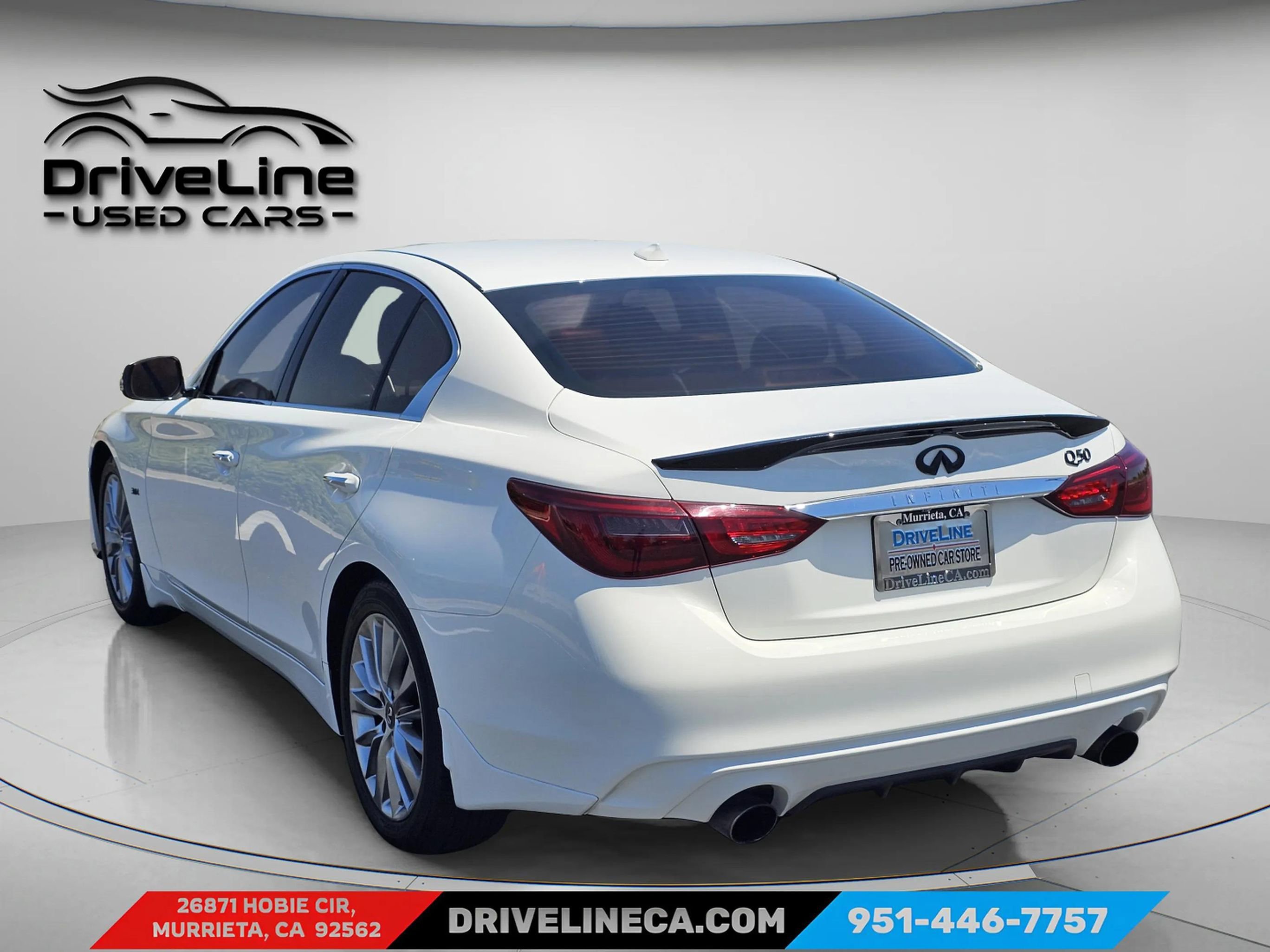 Used 2019 INFINITI Q50 Luxe RWD image 8