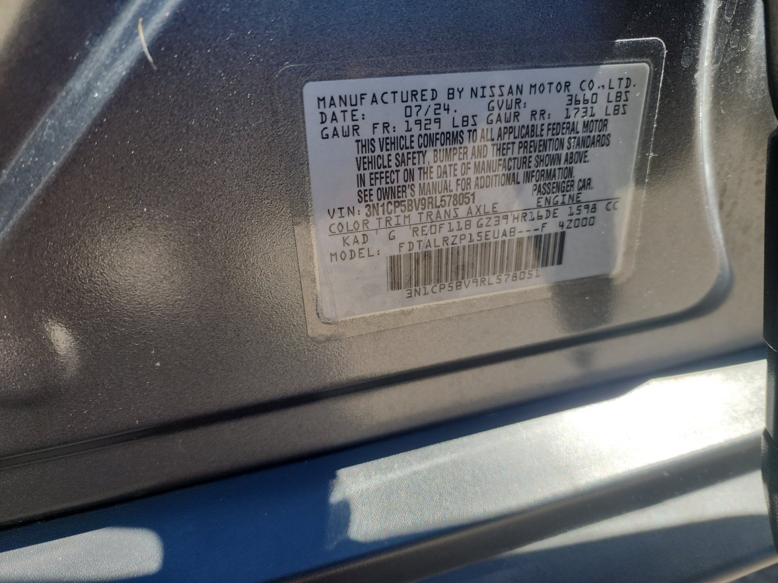 Used 2024 Nissan Kicks S FWD image 25