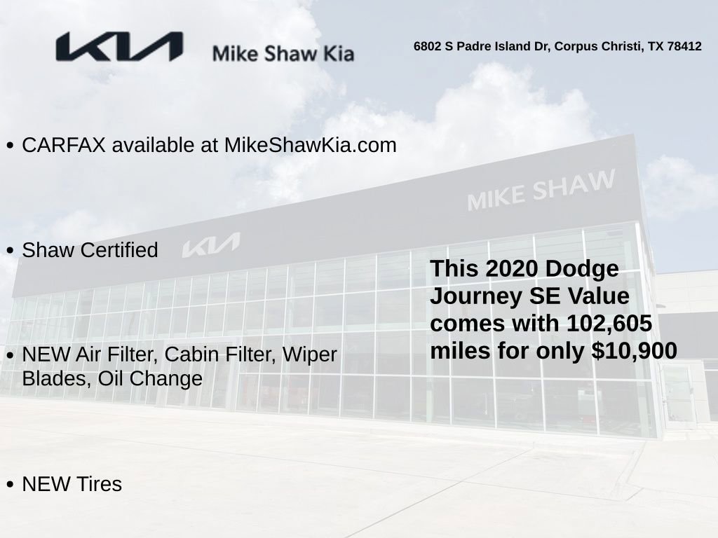 Used 2020 Dodge Journey SE w/ Blacktop Package FWD image 3