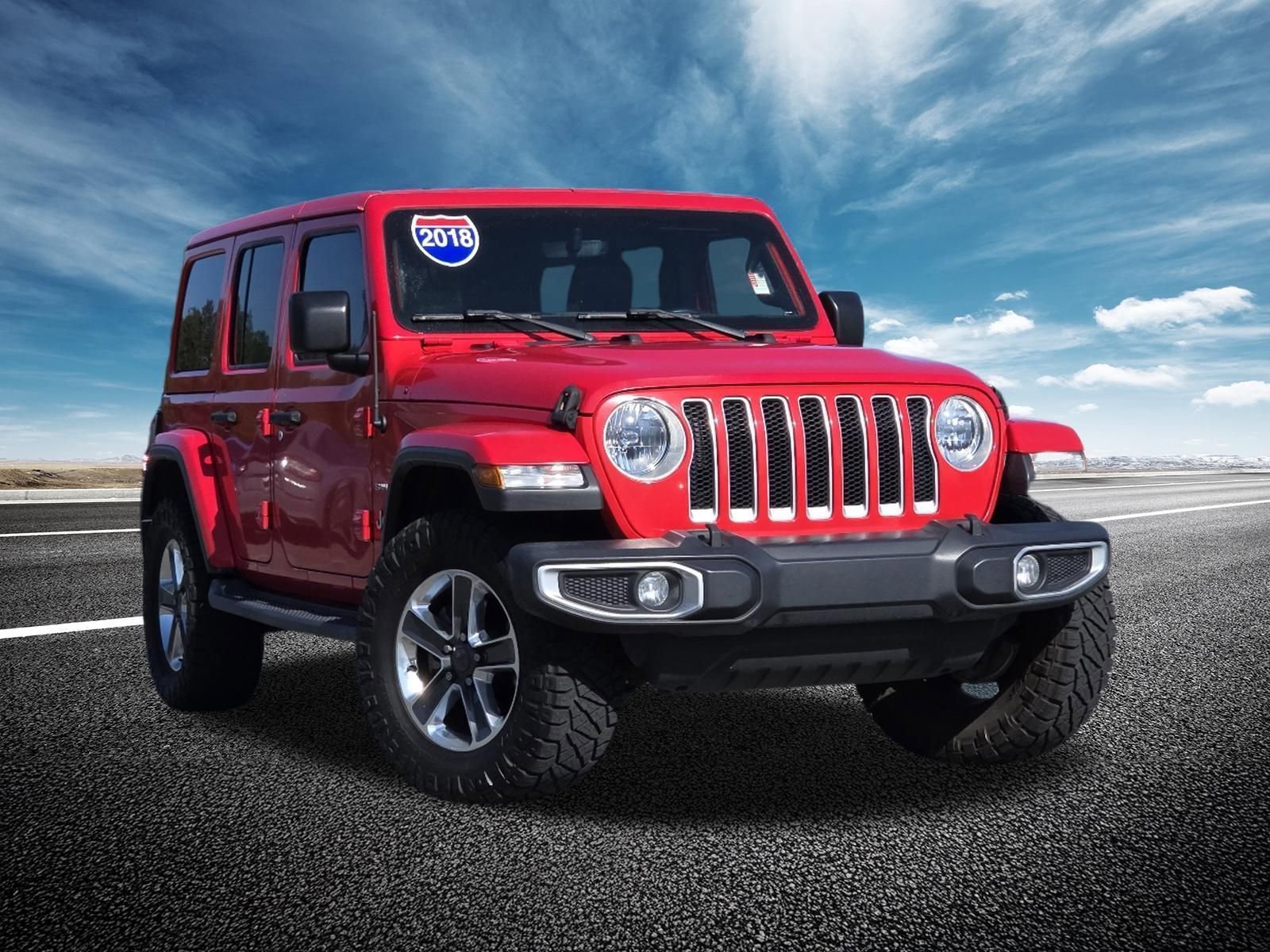 Used 2018 Jeep Wrangler Unlimited Sahara image 2