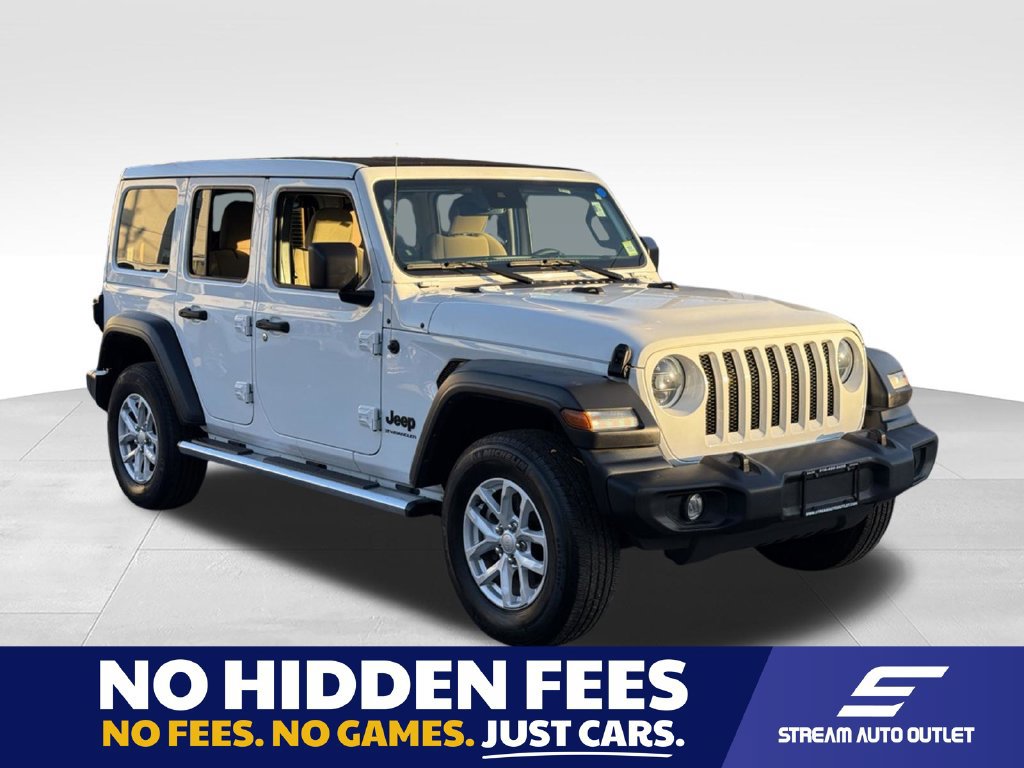 Used 2023 Jeep Wrangler Unlimited Sport w/ Sun And Sound Package AWD/4WD 360° Tour