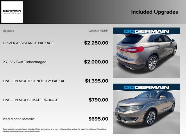 Used 2018 Lincoln MKX Reserve w/ Driver Assistance Package image 20