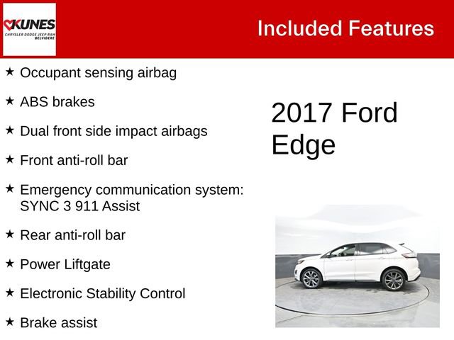 Used 2017 Ford Edge Sport w/ Equipment Group 401A AWD/4WD image 4