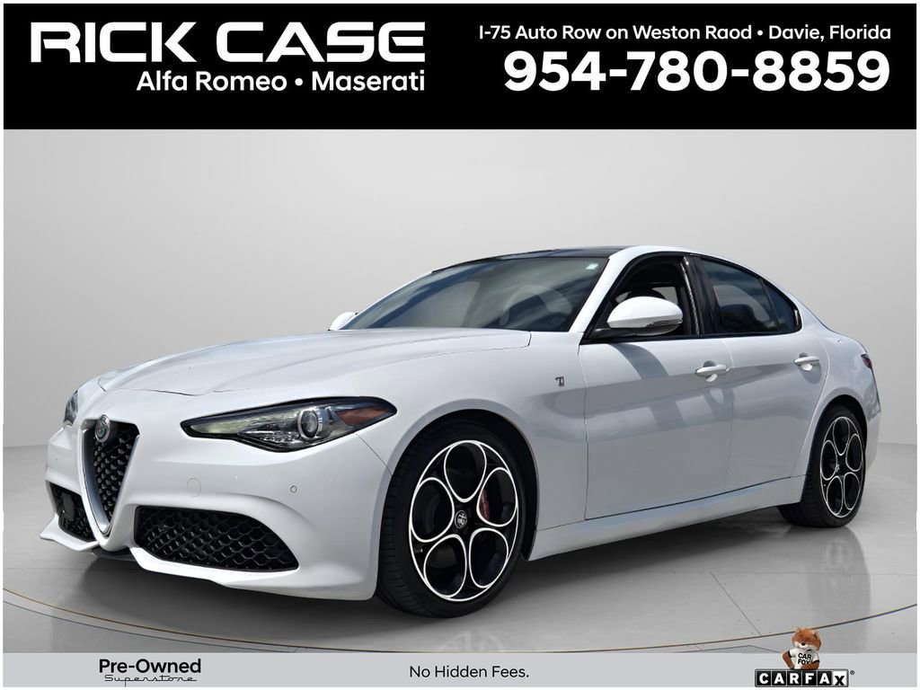 Used 2022 Alfa Romeo Giulia Ti w/ Active Assist Plus Package