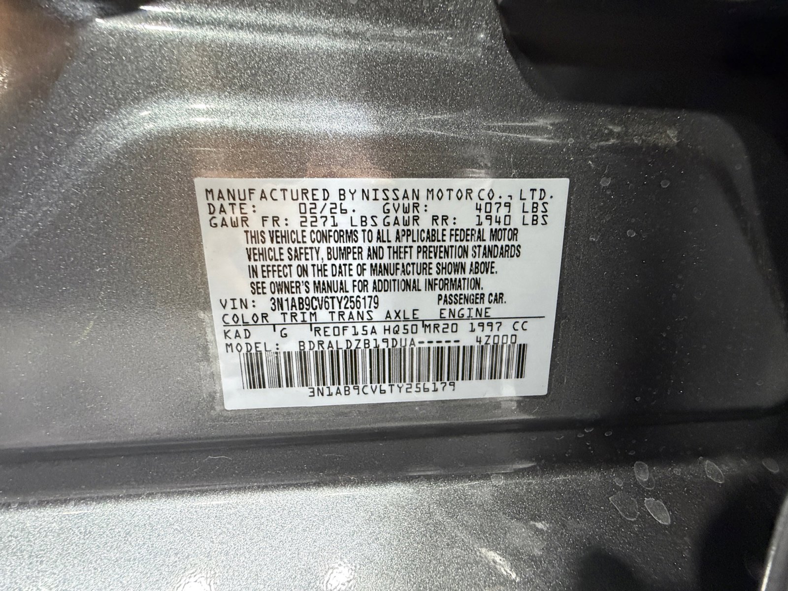 New 2026 Nissan Sentra SV image 25