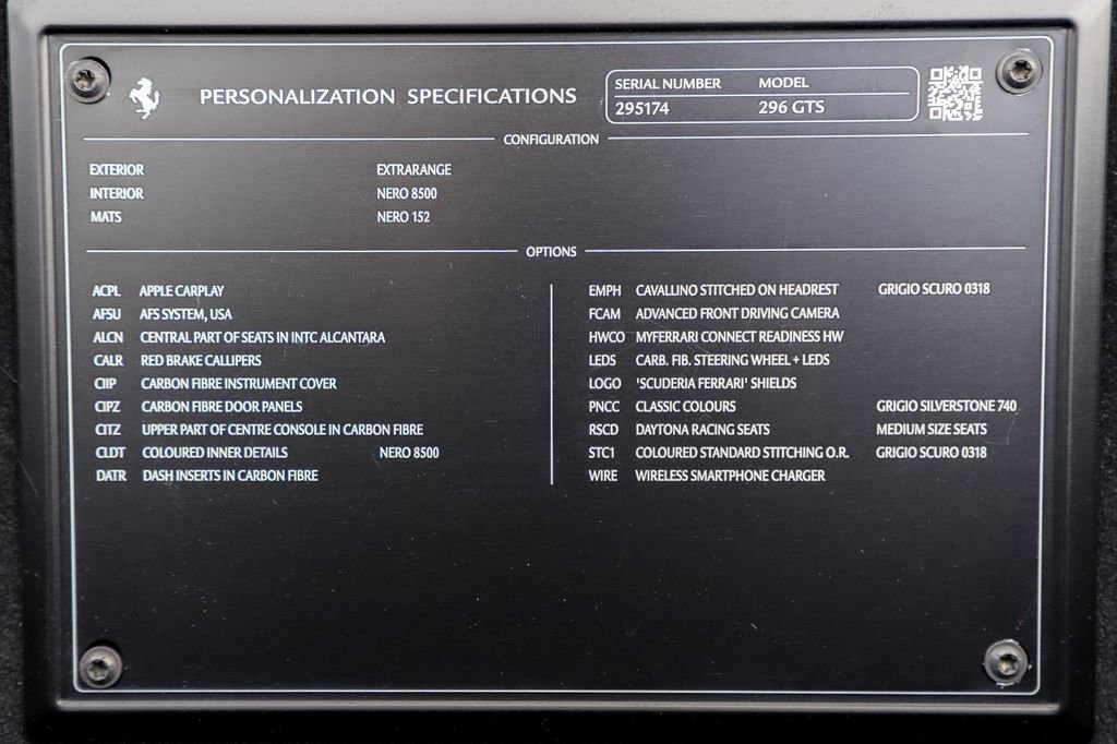 Certified 2023 Ferrari 296 GTS image 9