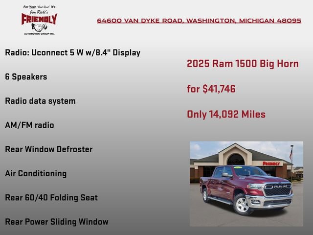 Used 2025 RAM 1500 Big Horn AWD/4WD image 25